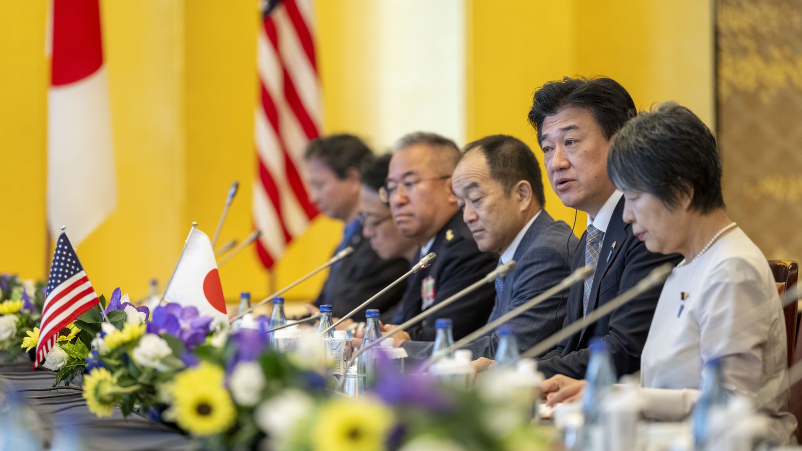 Japan’s foreign minister during a bilateral security and foreign-policy meeting in Tokyo.